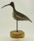 Lot #529 - Paul Nock, Salisbury, MD 1973 Carved Plover on driftwood signed and dated on underside
