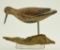 Lot #534 - Miles Hancock, Chincoteague, VA small standing Sandpiper on driftwood signed on