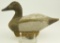 Lot #554 - Chris Nobles, Bishop Head Club Canvasback hen with deep wooden keel and lead weight,