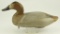 Lot #578 - James Currier, Havre de Grace, MD 1886-1969 Canvasback hen original paint and