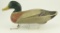 Lot #579 - J. Evans McKinney, Elkton, MD (1913-2000) Mallard Drake signed and dated 1959 (from