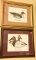 Lot #623 - (2) Framed Paul Shertz prints of Ward Brothers Decoys 1938 Pintail Drake, 1936