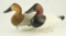 Lot #641 - Pair of Charlie Joiner, Chestertown, MD Canvasbacks hen and drake both signed and