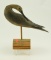 Lot #659 - Bruce Bieber Yellowlegs on driftwood branded Bieber on underside approximately