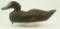 Lot #671 -Early Mason Factory black duck loss of paint, keep weight