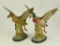 Lot #722 -Pair of Boehm Porcelain Limited Edition flying Mallards hen and drake 11?