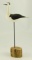 Lot #724 -Black Stilt standing on stand signed Van Dyck 1984 19? (from the Mort Kramer Collection)