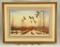 Lot #725 -Framed print of Geese over cornfield S/N Redd Taylor 84/800 (28? x 30?)