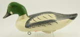 Lot #445 - Upper Bay Goldeneye Drake branded DLF on underside with lead keel weight and rigging