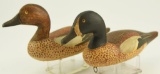 Lot #513 - Pair of Horace Graham, Chestertown , MD Blue Winged Teal signed and dated 1960 on
