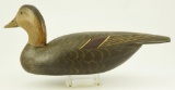Lot #550 - Lou Reneri, Chincoteague, VA Black Duck signed on underside carved in the style of the
