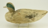 Lot #567 - L.T. Ward Bro working Widgeon drake extreme loss of paint signed on underside