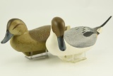 Lot #580 - Pair of outstanding Charlie Bryan Middle River, MD pintails drake and hen signed and