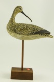 Lot #590 - Reggie Birch, Chincoteague, VA standing Yellowlegs branded R. Birch on underside 13”