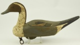 Lot #633 - Dorchester Co. Pintail drake decoy unsigned crack in head