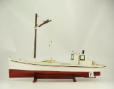 Lot #675 -Herman Stine Jr, Wenona, MD hand crafted wooden Chesapeake Bay fishing schooner