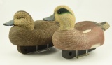 Lot #723 -Beautiful pair of Mike Smyzer, PA cork body Widgeon drake and hen signed and dated 20