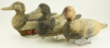 Lot #741 -(3) Vintage Factory Decoys: Bluebill drake from the Bishops Head Club, Mason Redhead