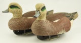 Lot #767 -(2) Mike Smyzer, PA cork body Widgeon drakes signed and dated 2003