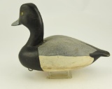 Lot #771 - Greater Bluebill drake by Baby John Evans, Crisfield, MD. Dated 1963. Original Paint.