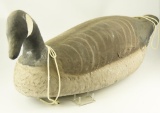 Lot #773 - Sept 1960 Somers G, Headley Super Mangum Canada Goose decoy with keel and decoy