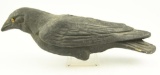 Lot #784 - Fiber crow decoy with glass style eyes.