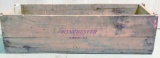 Lot #786 - Rare Winchester Repeating Arms Mdl 94 Shipping crate for 10 Rifles. (Crate top not