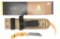 Lot #180 - Ka-Bar 5604 Johnson Adventure Wharnstalker Knife with Box. 7 7/8