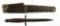 Lot #193 - Case V-42 Military Fighting Stiletto Knife Replica Brown Leather Sheath. 7