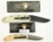 Lot #222 - 2 Ontario/RAT Folding Knives:  O8846DT & 8828DT O8846DT Ontario Rat 1 Desert Tan Han