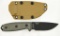 Lot #226 - ESEE 3P Knife -Specifications- Overall length: 8.25 in., Blade length:  3.50 in., Ma