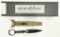 Lot #232 - Benchmade 176BKSN SOCP Dagger Knife in Box - Specs:  Mechanism:  Fixed: Action:  Fix