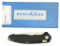 Lot #301 - Benchmade 495 Vector Knife. Blue Class in Box Designer:  Benchmade, Mechanism:  AXIS
