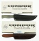 Lot #378 - Lot of (2) Condor knives to include: Condor Tool & Knife 60005/CTK232-4.3HCM Bushlor