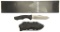 Lot #4 - Benchmade 183 Osborne Fixed Contego FB Knife in Box - Specs:  Blade Length:  4.97 