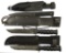 Lot #481 - Lot of (3) Knives to include:  (2) Ontario Knife 8180 498 Marine Combat Knife and (1