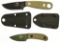 Lot #533 - Two EESE Fixed Blade Knives CAN-OD & Izulla II ESEE CAN-OD Knife with Micarta Handle