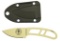 Lot #535 - ESEE Knives CAN-DT Candiru Utility Fixed Blade knife in Package. Black Molded Sheath