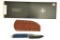 Lot #544 - KA-BAR 5101 Snody Boss Fixed Blade Knife with Box. Weight:  0.15 lb, Blade Type:  Fi