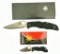 Lot #562 - Lot of (2) Spyderco Knives to include:  C10SGRE Edura, MGREP Manbug