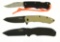 Lot #564 - Lot of (3) Knives to include:  (1) Camillus Carbonitride Titanium Folding Knife, (1)