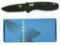 Lot #586 - Benchmade 585BK Mini Barrage Knife. Blue Class in Box. Designer:  Osborne Mechanism: