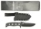 Lot #59 - Benchmade 375BK Sibert Fixed Adamas Knife in Box - Specs:  Mechanism:  Fixed | Action