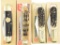 Lot #654 - Lot of (4) Schrade Knives to include:  (1) SS3, (1) SS5, (2) SS1