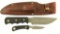 Lot #710 - Knives of Alaska Bush Camp Combo - Suregrip. The Bush Camp Knife is a large 10.5