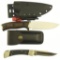 Lot #736 - Lot of (2) Buck knives to include:  (1) Buck 863 Selkirk Knife with Firestarter Spec