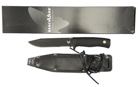 Lot #15 - Benchmade 158SBK CSK II Combat Survival Knife in Box - SPECIFICATIONS: Blade Length: 