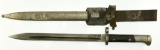Lot #101 - VZ-24 Knife bayonet for use on the 7 mm. Mauser VZ–24 Short Rifle used by Colombia.