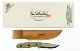 Lot #124 - ESEE Camp Lore RB3 Knife in Box -Blade Length 3.50