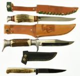 Lot #133 - Three Vintage German Knives:  K. Tragbar Solingen Germany 